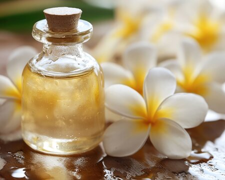 Monoi Oil: Pure Tahitian Bottle for Massage and Aromatherapy