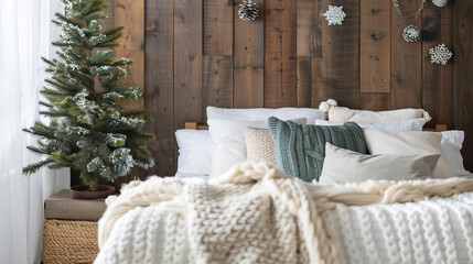 Flash Sale Web Banner for Winter Sleep Essentials with 35% Discount on Mattresses This Weekend Only