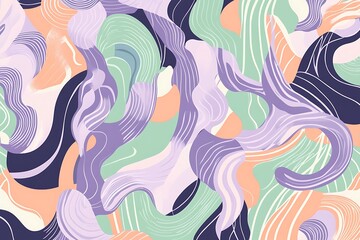 seamless pattern with feathers