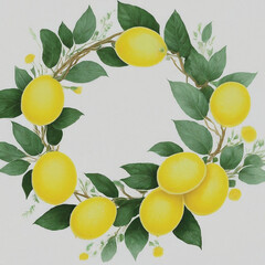 Christmas Garland Clipart Wreath Holly Green Berries