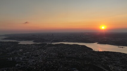 aerial view of Istanbul