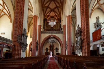 Fototapeta premium Cathedral in Legnica - Saint Peter and Paul, Lower Silesia