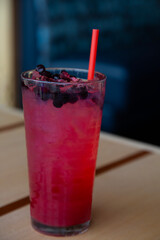 Colorful, refreshing fruit infused drink is delicious and healthy