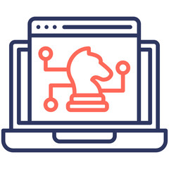 Online Strategy Icon