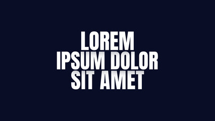 Modern Titles Animations