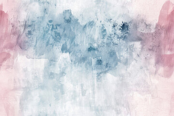 Obraz premium Abstract watercolor background in blue and pink tones
