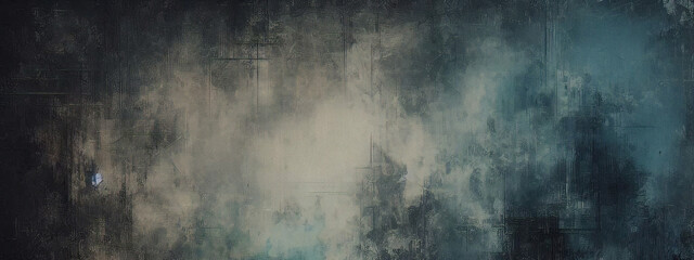 Obraz premium Blue background with abstract blue smoke, dark or navy blue grunge texture with grainy stains, Blue grunge with smoky stains and marble grunge. 