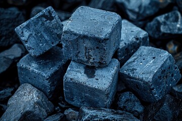 Blue Cubes of Stone