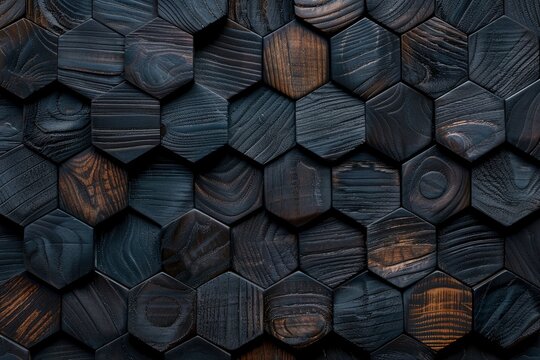 Hexagonal Cladding Pattern