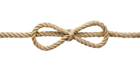Sea knot, isolated on transparent png background