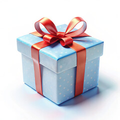 Obraz premium gift box isolated on white