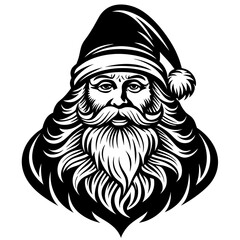 Santa Claus, deer, snowman, owl, penguin, elf, cat and xmas gift. Animal in winter costume and Christmas cartoon character. -Vector