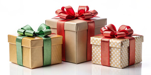 Obraz premium Set of gift boxes