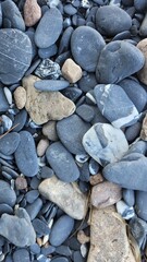 stones on the beach