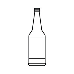 Beer Bottle Vector Illustration, Oktoberfest