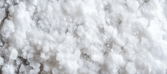 The texture of natural coarse salt is the perfect backdrop
