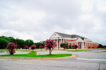 Forsyth, Georgia, USA 07 19 2024: The landscape of Forsyth: Forsyth is a city in and the county...