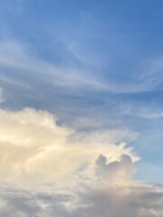 Fototapeta premium 雲と空