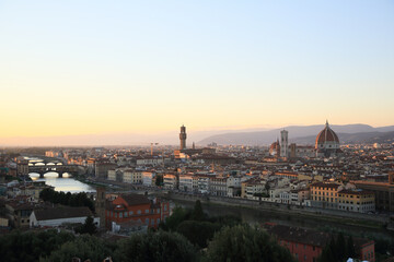 Blick über Florenz vom Michel Angelo Platz
View over Florence from Michel Angelo Square