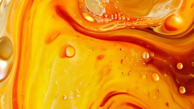 Colorful abstract oil and water bubbles backdrop, vibrant art. Creativity and energy concept.