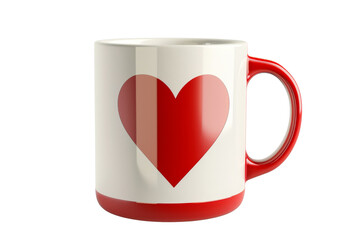 Red Heart Mug
