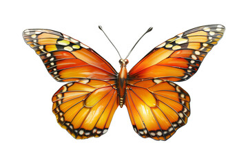 Fototapeta premium Close-up of a Monarch Butterfly