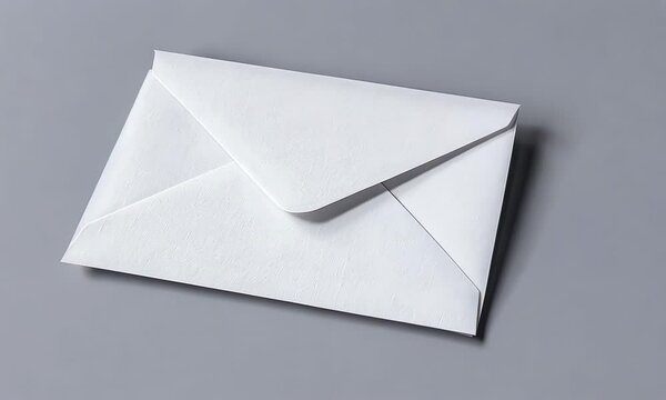 Simple Envelope on Plain Background