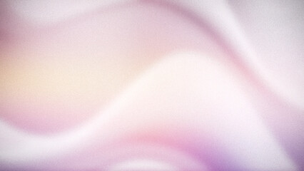 Soft and delicate 4K abstract background with gentle gradients of pink, peach, and white hues. Ideal for creating elegant, grainy, and modern design projects