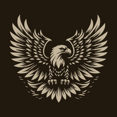 eagle wings tattoo design