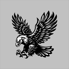 Fototapeta premium eagle tattoo design