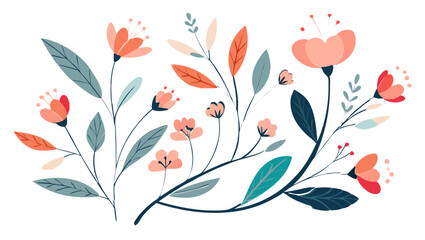 background with flowers