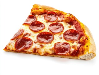 pizza isolated on white background