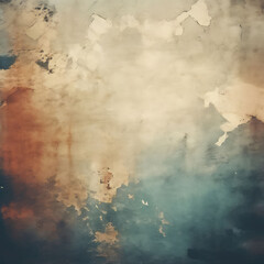 Old floral paper grunge background. Vintage paper texture overlay.