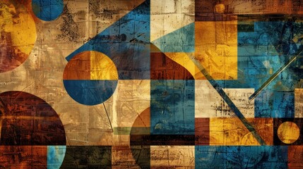 Fototapeta premium Abstract Geometric Art