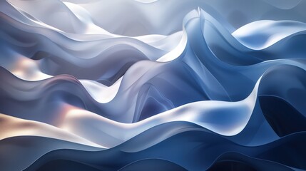 Obraz premium Produce an abstract background exploring the interplay of light and shadow, using gradients, highlights, and deep shadows to create a captivating and enchanting visual contrast