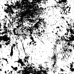 Abstract Monochrome grunge particles texture with cracks scuffs stains ink spots lines