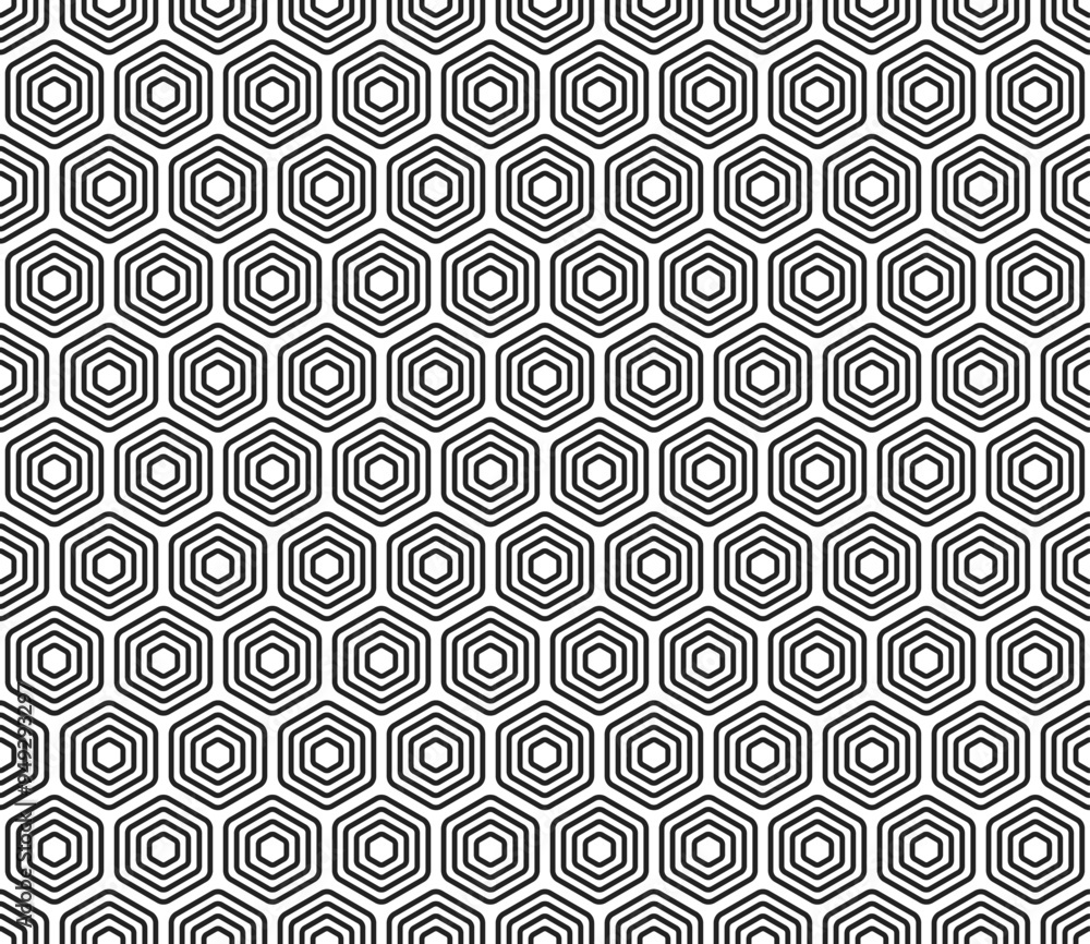 Poster minimalistic hexagon background. bold stacked rounded hexagons mosaic cells. hexagonal shapes. seaml