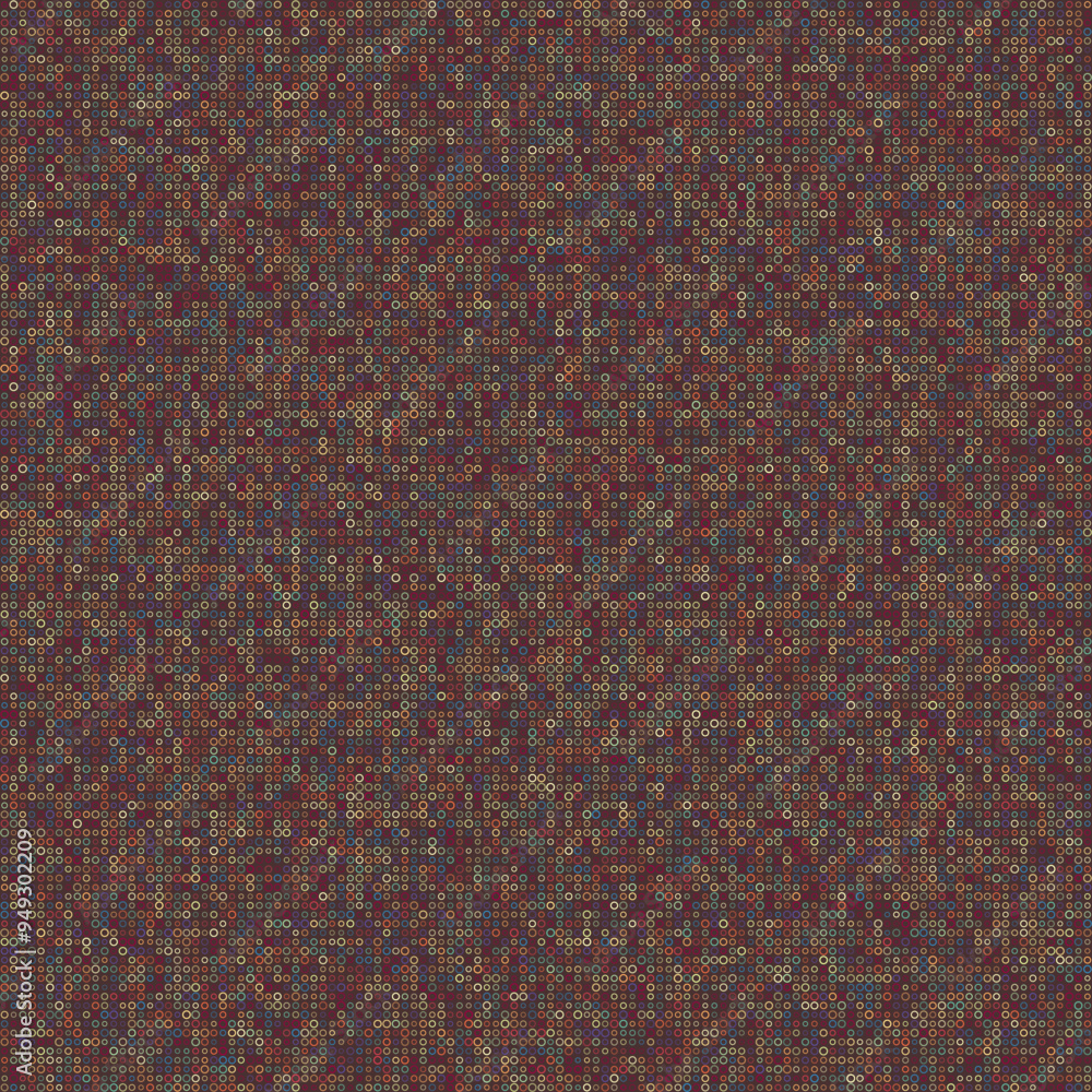 Poster geometric shapes background. rings in multiple colors. earthy tones with a hint of red. comely vecto