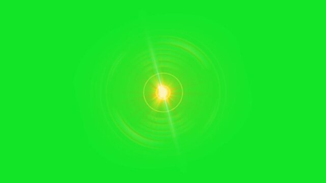 flashlight overlay, flashing light green screen, sunrise isolated on green screen background, 
Glowing sun on green screen background motion graphic effects. Atom rays on green screen.