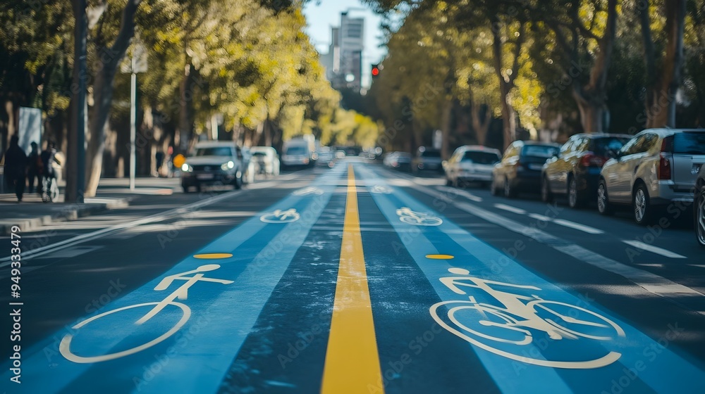 Poster advanced iot powered smart bike lane system with intelligent sensors and analytics to enhance cyclis