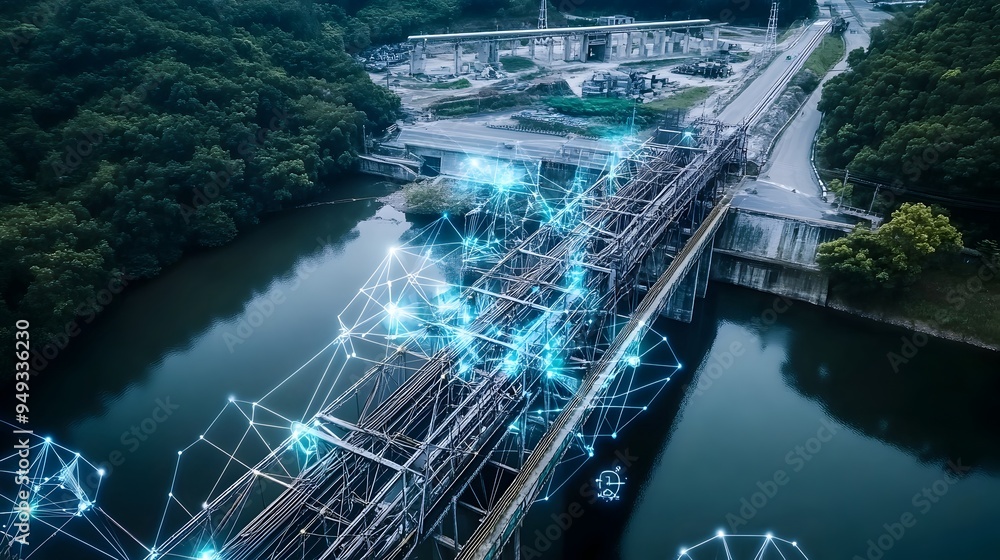 Poster automated iot internet of things systems efficiently overseeing and coordinating the construction of