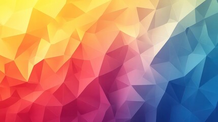 Fototapeta premium A vibrant digital art piece with a geometric pattern.