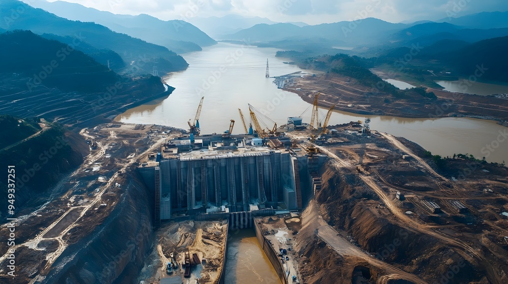 Poster iot sensors continuously monitoring and analyzing the environmental impact of a large scale dam cons