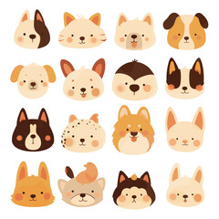 Obraz premium set of animals