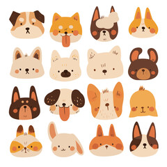Fototapeta premium set of animals