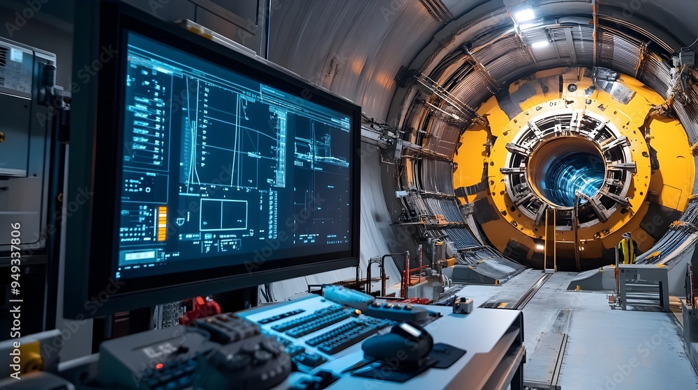 Poster innovative iot technology monitoring and analyzing the performance data of a tunnel boring machine i