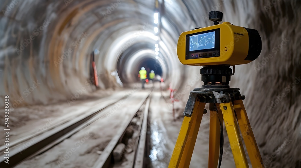 Poster advanced iot devices monitoring and controlling excavation depth for efficient tunnel construction p