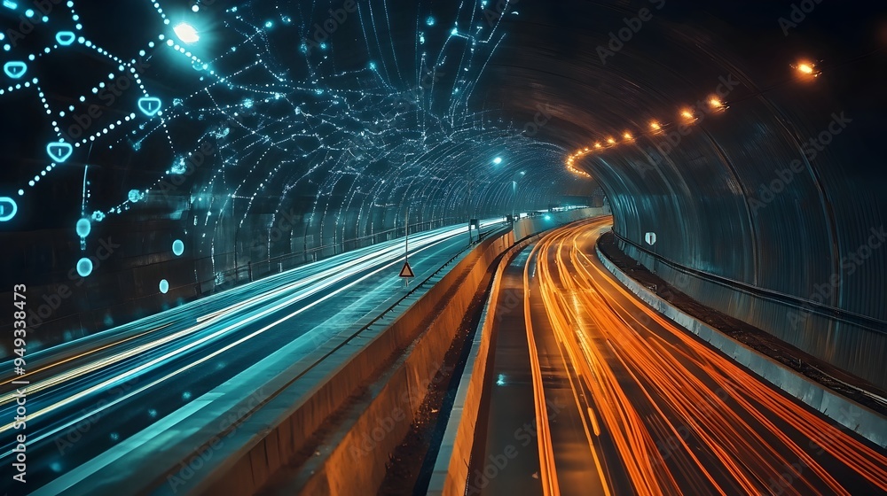 Poster harnessing the power of iot systems to optimize the efficiency of tunnel construction processes and 