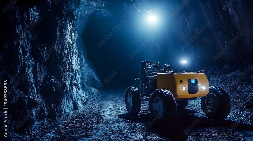 Poster advanced iot powered robotic inspections in a challenging deep underground mine environment