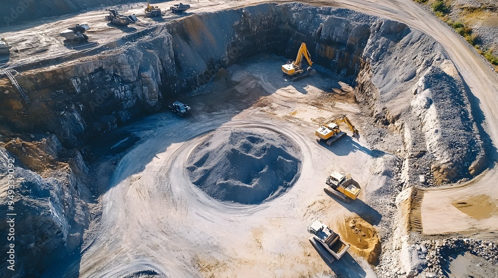 Poster leveraging iot technology to optimize blasting processes and enhance productivity in quarry mining